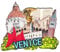 Orlaybar Venice Italy Decorative Magnet 3D Refrigerator City Travel Souvenir Tourist Gifts Handmade Craft Fridge Magnet Home Decoration -168