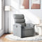 ShGaxin Relaxsessel Hellgrau Stoff, Relaxsessel, Fernsehsessel, Kinosessel, Gaming Couch - 371689