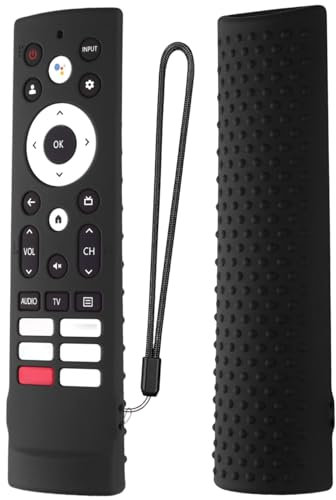 Silikon-Schutzhülle für HSS-U8 ERF3A90 U7G U9G Serie 4K ULED TV-Fernbedienung – Schwarz