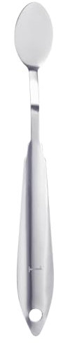 sourcing map Palette Knife Painting Tool 7.09 304 Stainless Steel Teardrop Spatula Painting Pallet Knives with Hole Design for Acrylic Canvas, Silver