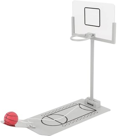 VOANZO Mini Hoop Desktop Dekoration Finger Basketball Spiel für Basketball Fans Büro Hause