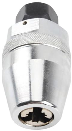 Bolzen Stehbolzen Extractor Schraube Entfernung Werkzeug 3/8 Zoll Kompatibel Mit Fahrrad Motocross Motorrad Schlagschrauber Ratsche(Silver)
