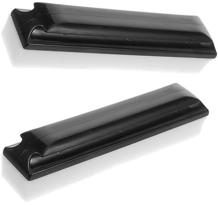 PENIKOKO Brosse de Barbier 2pcs Poils Doux en Éponge pour Nettoyage Facile des Restes de Barbe sur Lavabo, Outil Solide pour Usage sur Plan de Travail
