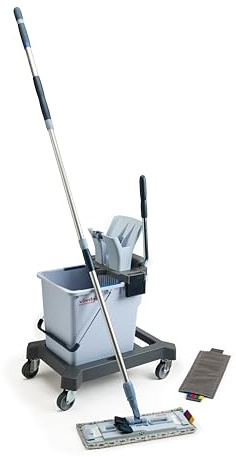 Vileda Professional, UltraSpeed Pro Set,25L,Teleskopstiel,Mop,Presse