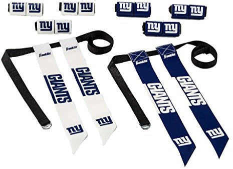 Franklin Sports Flagge Fußball-Set NFL New York Giants, Teamspezifisch, Einheitsgröße