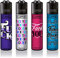 Clipper® Feuerzeuge - Fuck Collection - 4er Set