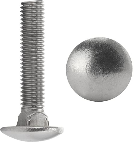 FASTON Flachrundschrauben M8x30 Edelstahl A2 V2A (10 Stück) Schlossschrauben mit Vierkantansatz DIN 603 Flachrundkopf Schrauben Schloßschrauben Vollgewinde