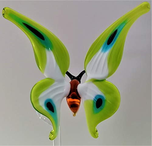 Glasvogelwelt Orchideenstab, Schmetterling (weiß-grün) (normal)