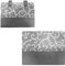 Russo Tessuti Copriforno + Coprifornello Ghirigori Cucina Nero Bordeaux Beige-Grigio