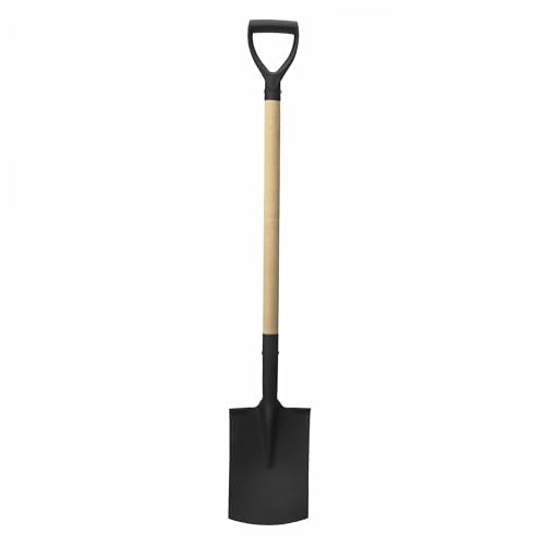PROGARDEN 12254 Spaten mit Holzgriff, 115 cm