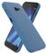 OXYN Schutzhülle kompatibel für Samsung Galaxy A3 2017, Soft-Touch, matt, weich, TPU-Silikon, strapazierfähig, flexibel, stoßfest, rückseitige Schutzhülle (hellblau)