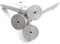 Etac Gummifüße für Etac Swift Duschhocker, 4 Stück