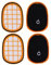Rediboom 4 Stück FC5005/01 Ersatz-Filterset für Philips SpeedPro Max FC6812 FC6823 FC6826 XC7042 XC8045 FC6902 FC6904 XC8147, Kompatibel mit XC8347 SpeedPro Max Aqua Plus Ersatzteile Zubehör