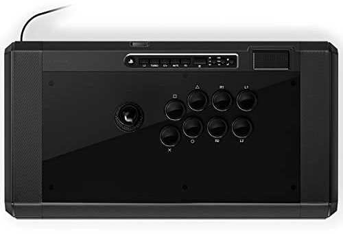 qanba Obsidian 2 - Joystick arcade para PlayStation 5, PS4 - Licencia oficial Sony - Pro FightStick - Compatible con PC