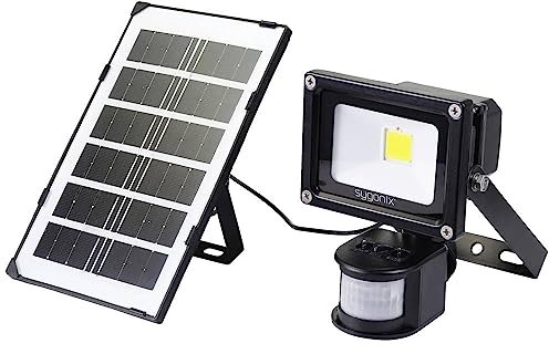 sygonix SY-5461108 Solar-Spot mit Bewegungsmelder 10 W Neutralweiß