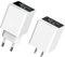 LIMETA Cargador USB GaN de 68 W con USB C, Adaptador de Corriente PD Rápido para MacBook Pro/Air, iPad Pro/Air, iPhone 16/15/14/14 Pro/14 Pro Max/13/12, Galaxy S23/S23 Ultra/S22