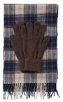 Barbour MGS0018 VINO Herren Schal und Handschuhe, Herbstkleid, onesize