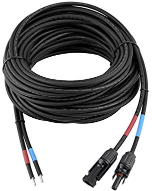 enjoy solar Cavo di collegamento professionale da 6 mm², modulo solare a regolatore di carica solare, cavo di collegamento, 10 m