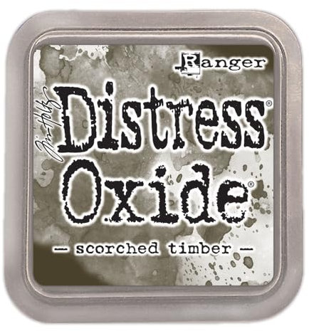 Tim Holtz TDO83467 Ranger Distress Oxide Stempelkissen, verbranntes, Gebranntes Holz, 3 x 3 inch
