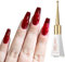 Bright Red Jelly Gel Polish - Clear Red Cherry Soak Off UV/LED Nail Art Professional Manicure Colors Home Salon DIY