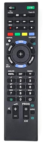 Ersatz Fernbedienung für Sony Bravia TV KDL-40NX713 KDL-40NX715 KDL-40NX720 KDL-40NX723 KDL-40NX725 KDL-40NX800 KDL-40NX803 KDL-40NX805 KDL-40P2530 KDL-40P3600 KDL-40P5500