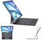 TECHGEAR Magic Keyboard for Apple iPad Air 13 2025/2024, Magnetic Floating Stand, Precision Multi-Touch Trackpad, 7 Color Backlight, QWERTY, for iPad Pro 12.9 inches 2018-2022 (3/4/5/6 Generation)