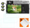 K&F Concept Schutzfolie Displayschutz für Fujifilm X100VI、X100V、X-T4, 9H-Härte kratzfest Glas blasenfrei- 3 Stück