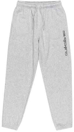 Quiksilver Elastic Waist Pants Graphic Jogger Kids Boy's Grey 8