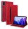 Mldjomid Tablet Custodia Compatibile con Xiaomi Redmi Pad 10.61 2022 Custodia Protettiva Case in Pelle PU con Supporto e Slot per Scheda per Xiaomi Redmi Pad 10.61 2022 Tablet Cover, Rosso