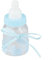 Süßigkeitenflasche für Babypartys, befüllbarer Leckerli-Behälter für Neugeborene (35 x 18 blau)