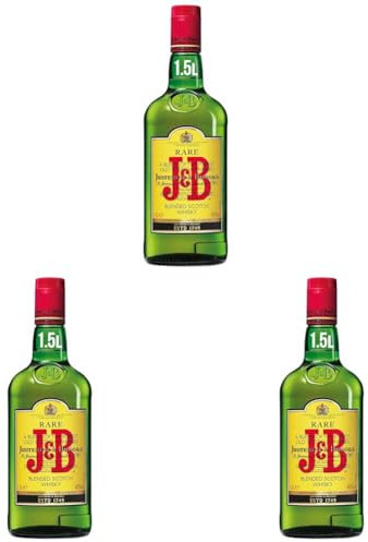J&B Whisky - 1500 ml (Paquete de 3)