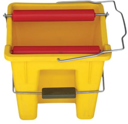 14L Foot Pedal Mop Bucket for Household and Camping Use, Yellow