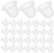 VICASKY 200Pièces Coupelles Silicone U pour Encre Semi Permanente pour Permanent