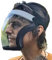 jiejack Gesichtsschutz -Transparentes Visier mit Anti-Beschlag, Atmungsaktiv - Schutz für Augen, Nase und Mund - Verstellbar & Leicht - Ideal für E-Bike, Motorrad & Outdoor