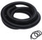 SEWACC Industrial Vacuum Cleaner Hose Flexible Replacement Accessory for Barrel Type Vacuums for Hotels Car Washes Models Smooth Interior for Airflow