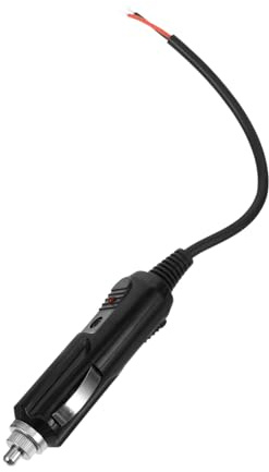 DECORNIJIA High Power Conversion Car Cigarette Lighter Socket Plug Extension Cable Compatible with Models for Air Compressors Tyre Inflators Rvs Trucks and Atvs