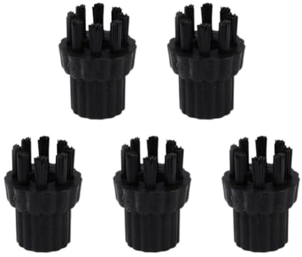 ZYNCUE Accessory kit for Steam Mop X5, Nylon Brush Head Replacement Parts for Steam Cleaner, 4 x 3 cm, Pack of 2/3/5/10