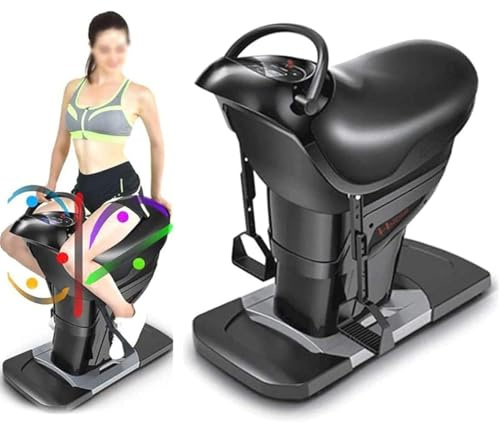 3D Simulation Pferd Reiten Fitnessgerät 20 Geschwindigkeit Bauchmuskelübungsgeräte für Taille und Beine Aerobic Trainer für Home Gym