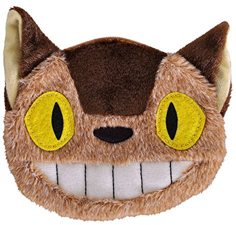 Maison Ghibli Porte-Monnaie en Peluche Chat Bus 12Cm