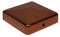 1 X Pyramide Pfostenkappe 7X7 cm Kupfer 71X71 mm Kappe Pfostenabdeckung Abdeckung Pfosten Pfostenschutz Pyramidenabdeckung 7,1 X 7,1cm / 70 X 70 mm