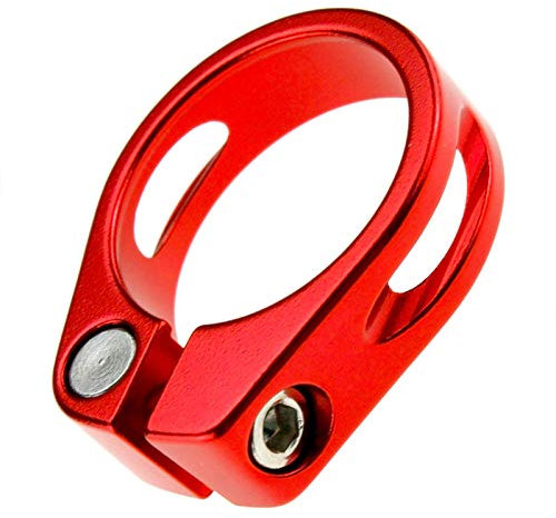 Create Idea Abrazadera universal de aleación para sillín de bicicleta de montaña y bicicleta de carretera, 34,9 mm