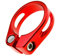 Create Idea Abrazadera universal de aleación para sillín de bicicleta de montaña y bicicleta de carretera, 34,9 mm