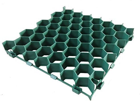 WUEFFE Grigliato salvaprato salvaverde in plastica carrabile Erba Block (1 Pezzo)