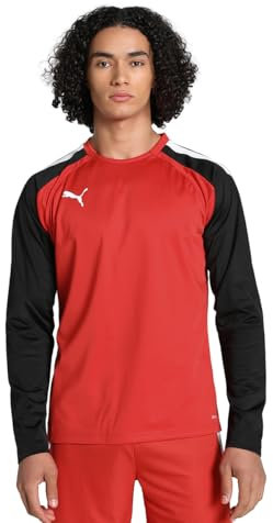 PUMA Herren Sweater, Puma Red-Puma Black, M