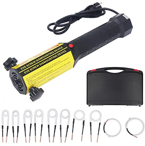 Riscaldatore a Induzione Magnetica a 10 Bobine Ventola di Raffreddamento e Protezione Surriscaldamento Riscaldatore a Induzione Elettromagnetica con Luce a LED