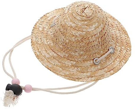 VILLCASE 14 Cm Mini Für Jungen Und Mädchen Puppen Haustier Spielen Strand Wohnkultur Ankleidespielzeug Hut