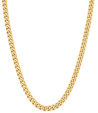VEXXS Men's Gold Chain Flat Cut04