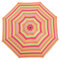 Doppler Beach-Sonnenschirm 'Como', bunt gestreift, Ø ca. 160 cm