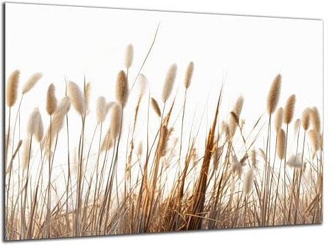 Munera Design - Bild 56x84 - Boho-Stil Schilf - Wand-Bilder Wohnzimmer