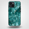 Hülle Passend für Smartphonica Handyhülle für iPhone 13 Mini mit Marmor Druck - TPU Back Cover Case Marble Design - Gold Grün